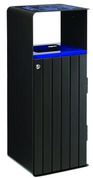 CORBEILLE ARTRI EXTREME 110L PAPIER BLEU / GRIS MANGANESE