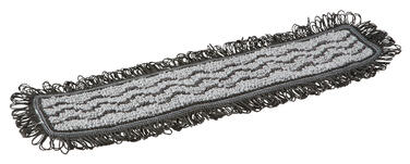 MOP DAMP 42 DARK MICROFIBRE VIKAN HOOK AND LOOP 40CM GRIS