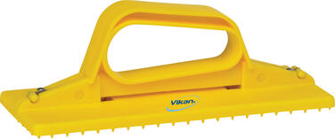 SUPPORT TAMPON A MAIN 235MM JAUNE