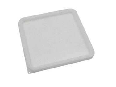 COUVERCLE POUR CONTENEURS CARRÉS POLYPROPYLÈNE 18X18 CM