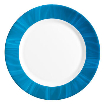 NATURA ASSIETTE PLATE BLEUE Ø 25,5 CM