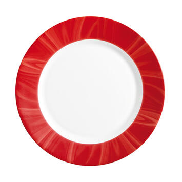 NATURA ASSIETTE PLATE ROUGE Ø 23,5 CM
