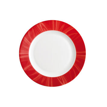 NATURA ASSIETTE PLATE ROUGE Ø 19,5 CM