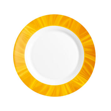 NATURA ASSIETTE CREUSE JAUNE Ø 23 CM