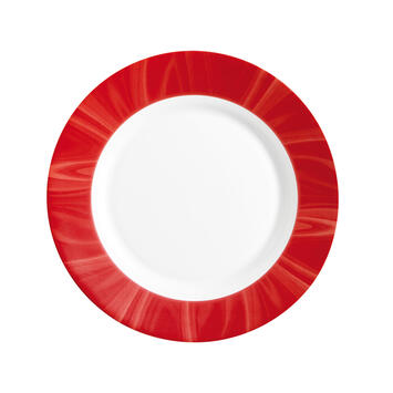 NATURA ASSIETTE CREUSE ROUGE Ø 23 CM