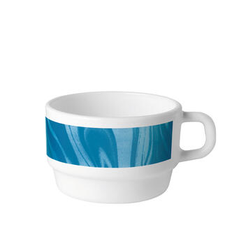 NATURA TASSE À THÉ BLEUE 22 CL