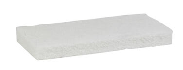 TAMPON A RECURER 245X115MM BLANC