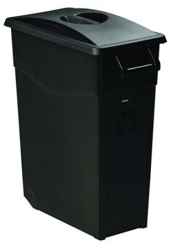 POUBELLE DE TRI MOVATRI 65L NOIR / NOIR