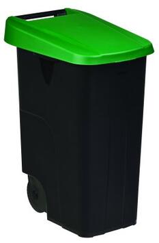 POUBELLE DE TRI MOVATRI 85L NOIR / VERT