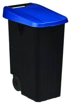 POUBELLE DE TRI MOVATRI 85L NOIR / BLEU