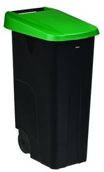 POUBELLE DE TRI MOVATRI 110L NOIR / VERT