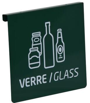 PLAQUE POUR SUPPORT SAC TUBAG VERRE