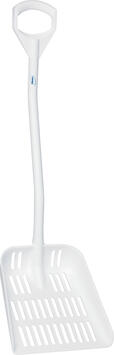 PELLE ALIMENTAIRE ERGONOMIQUE AJOUREE 1145MM BLANC