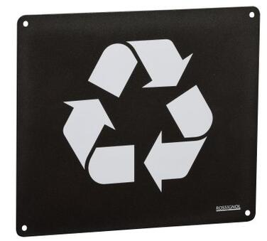 PLAQUE POUR SUPPORT SAC COLLEC RECYCLABLE