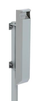 CENDRIER POUR POTEAU ARKEA 3L SANS SERRURE GRIS METAL