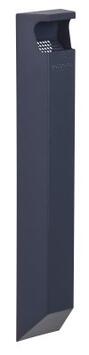 CENDRIER MURAL ARKEA 3L SANS SERRURE ANTHRACITE MAT