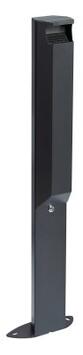 CENDRIER ARKEA 3L AVEC SERRURE ANTHRACITE MAT
