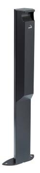 CENDRIER ARKEA 3L SANS SERRURE ANTHRACITE MAT