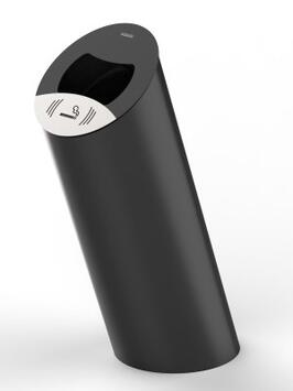 POUBELLE PIZ EXTREME 85L GRIS MANGANESE