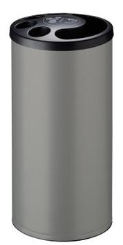 COLLECTEUR MULTIGOB 25L + 800 GOBELETS METAL / GRIS