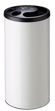 COLLECTEUR MULTIGOB 25L + 800 GOBELETS METAL / BLANC