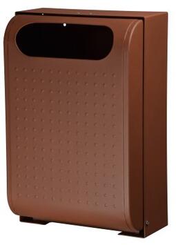 CORBEILLE MURALE URBANET 30L EFFET CORTEN