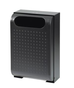CORBEILLE MURALE URBANET 30L GRIS MANGANESE
