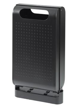 CORBEILLE SUR PIED URBANET 60L GRIS MANGANESE