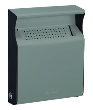 CENDRIER MURAL KOPA 2L GRIS MANGANESE / GRIS METAL