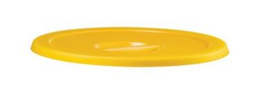 COUVERCLE POUR POUBELLE PRATIK 100L JAUNE