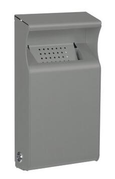 CENDRIER MURAL KOPA 1L GRIS METAL