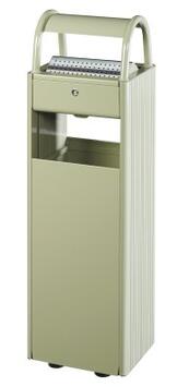 CENDRIER CORBEILLE SUR PIED KOPA 6L/30L GRIS CIMENT