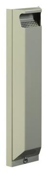 CENDRIER MURAL ARKEA 3L AVEC SERRURE GRIS CIMENT