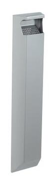 CENDRIER MURAL ARKEA 3L SANS SERRURE GRIS METAL
