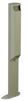 CENDRIER ARKEA 3L AVEC SERRURE GRIS CIMENT
