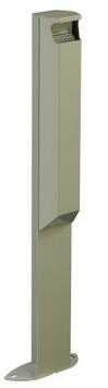 CENDRIER ARKEA 3L SANS SERRURE GRIS CIMENT
