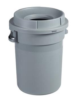 COUVERCLE ENTONNOIR POUR POUBELLE BARELLA 80L GRIS