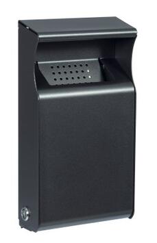 CENDRIER MURAL KOPA 1L ANTHRACITE MAT