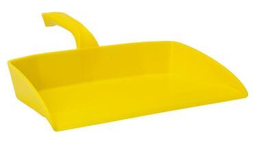 PELLE A POUSSIERE ALIMENTAIRE 295MM JAUNE