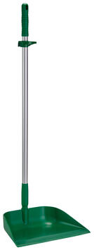 PELLE A POUSSIERE ALIMENTAIRE MANCHE VERTICAL 330M VERT