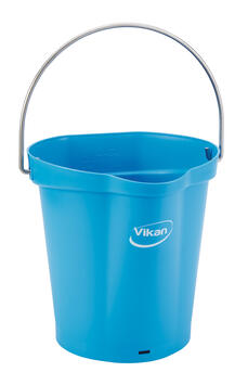 SEAU ALIMENTAIRE GRADUE BEC VERSEUR 6L BLEU