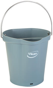 SEAU ALIMENTAIRE GRADUE BEC VERSEUR 6L GRIS