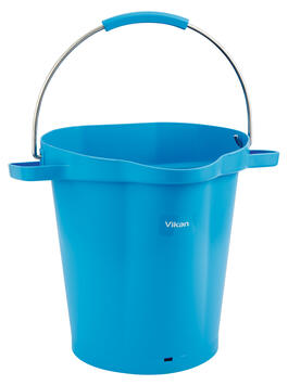 SEAU ALIMENTAIRE GRADUE BEC VERSEUR 20L BLEU