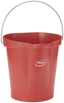 SEAU ALIMENTAIRE DETECTABLE 12L ROUGE