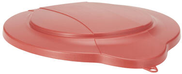 COUVERCLE ALIMENTAIRE POUR SEAU DETECTABLE 12L ROUGE