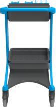 CHARIOT DE LAVAGE AVEC PORTE OUTILS HYGO BLEU