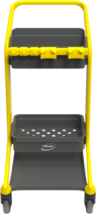 CHARIOT DE LAVAGE AVEC PORTE OUTILS HYGO JAUNE