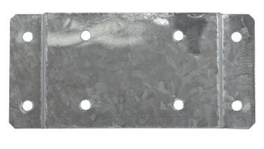 PLAQUE DE FIXATION MURALE POUR SUPPORT SAC COLLEC GALVANISE A CHAUD