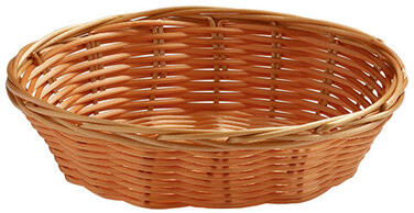CORBEILLE PAIN OVALE COULEUR OSIER 23X165CM
