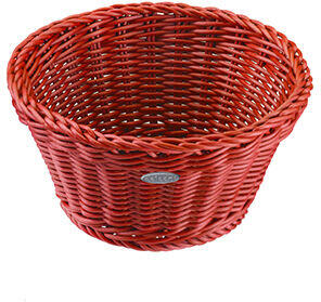 CORBEILLE À PAIN EN POLYPROPYLÈNE RONDE Ø 18 CM RUBIS